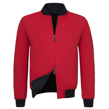 Kired Reversible Blouson in Dark Blue with Bright Red - SARTALE