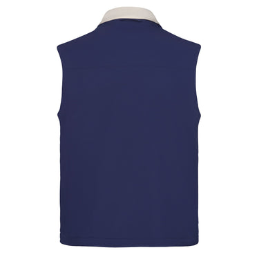 Kired Reversible Bodywarmer in Blue and White - SARTALE