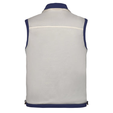 Kired Reversible Bodywarmer in Blue and White - SARTALE