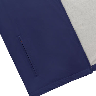 Kired Reversible Bodywarmer in Blue and White - SARTALE