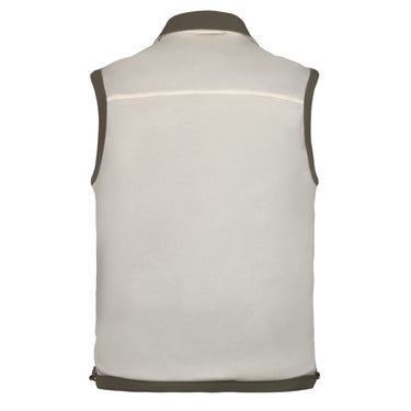 Kired Reversible Bodywarmer in Green and White - SARTALE