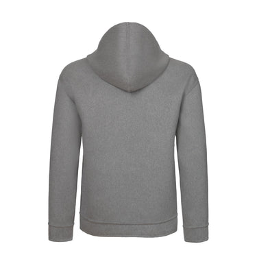 Kired Reversible Cashmere Hooded Jacket in Light Grey and Beige - SARTALE