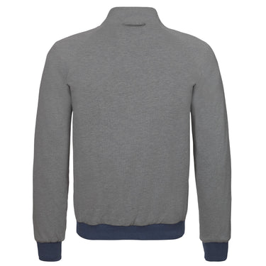 Kired Reversible Cotton - Blend Blouson in Blue and Grey - SARTALE