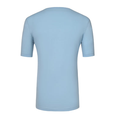 Kired Stretch - Cotton T - Shirt in Light Blue - SARTALE