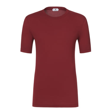Kired Stretch - Cotton T - Shirt in Red - SARTALE