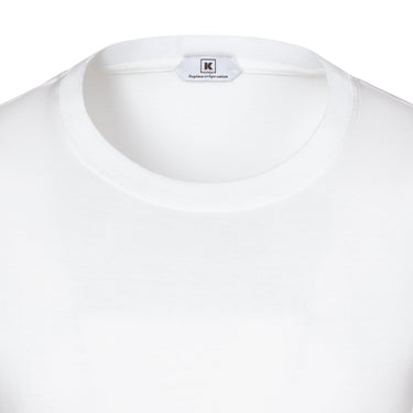 Kired Stretch - Cotton T - Shirt in White - SARTALE