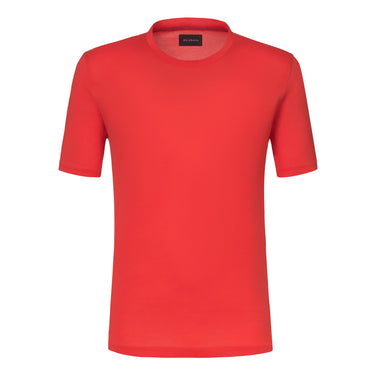 Kiton Cotton T - Shirt in Neon Orange - SARTALE