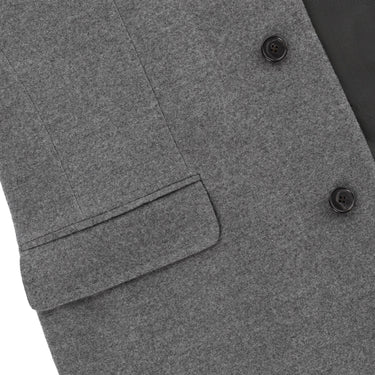Luigi Borrelli Single - Breasted Virgin Wool Coat - SARTALE