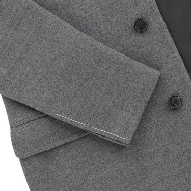 Luigi Borrelli Single - Breasted Virgin Wool Coat - SARTALE