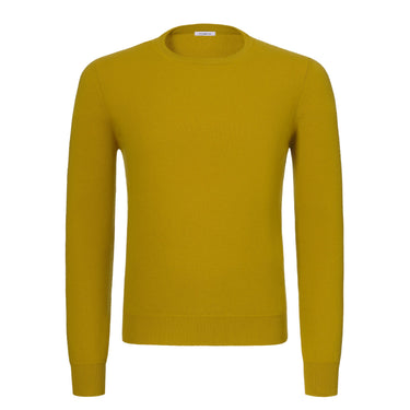 Malo Crew - Neck Cashmere Sweater in Corn - SARTALE