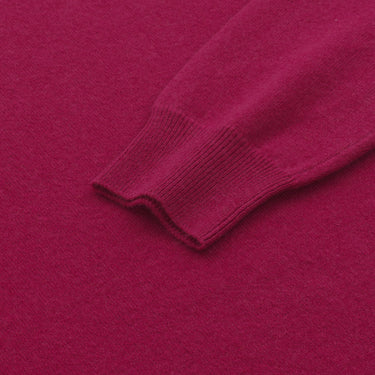 Malo Crew - Neck Cashmere Sweater in Lollipop - SARTALE