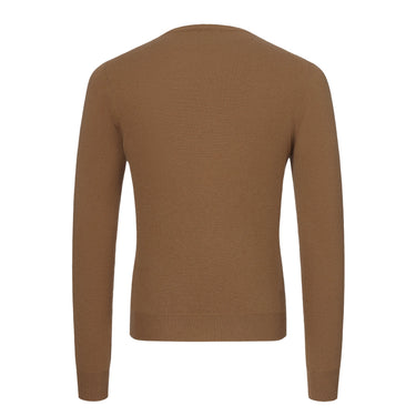 Malo Crew - Neck Cashmere Sweater in Vicuna - SARTALE