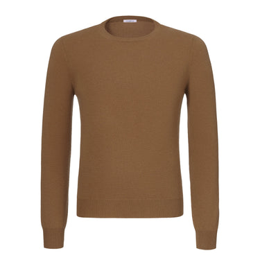 Malo Crew - Neck Cashmere Sweater in Vicuna - SARTALE