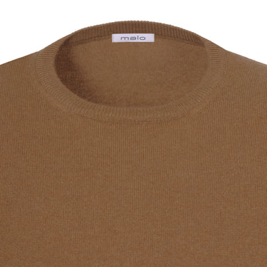 Malo Crew - Neck Cashmere Sweater in Vicuna - SARTALE
