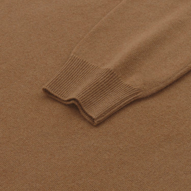 Malo Crew - Neck Cashmere Sweater in Vicuna - SARTALE