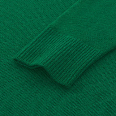 Malo Turtleneck Cashmere Forest Green Sweater - SARTALE