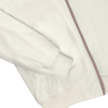 Mandelli Padded Blouson in White with Detachable Hood - SARTALE
