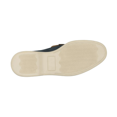 Mandelli Suede Penny Loafer in Royal Blue - SARTALE
