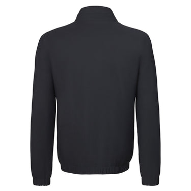 Mandelli Wool - Blend Blouson in Dark Blue - SARTALE