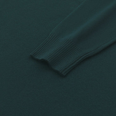 Piacenza Cashmere Cashmere Crew - Neck Pullover in Myrtle green - SARTALE