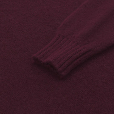 Piacenza Cashmere Cashmere Turtleneck Sweater in Grape Purple - SARTALE