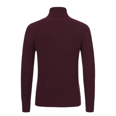 Piacenza Cashmere Cashmere Turtleneck Sweater in Grape Purple - SARTALE