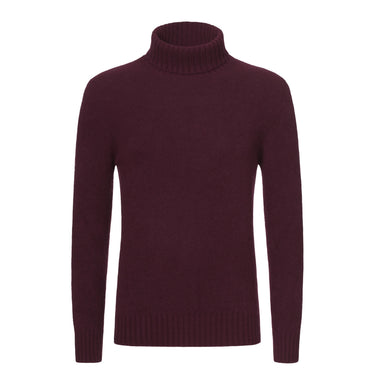 Piacenza Cashmere Cashmere Turtleneck Sweater in Grape Purple - SARTALE