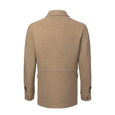 Ralph Lauren Wool Lamb Suede Jacket in Truffle - SARTALE