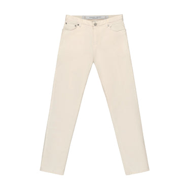 Richard J. Brown Corduroy Stretch - Cotton Jeans in Milk White - SARTALE