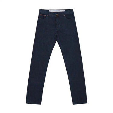 Richard J. Brown Regular - Fit Stretch - Cotton 5 Pocket Jeans in Selvedge Dark Denim - SARTALE