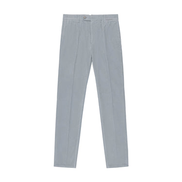 Richard J. Brown Slim - Fit Corduroy Cotton Trousers in Polar Soft Blue - SARTALE