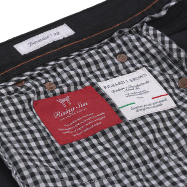 Richard J. Brown Slim - Fit Stretch - Cotton Jeans in Black - SARTALE
