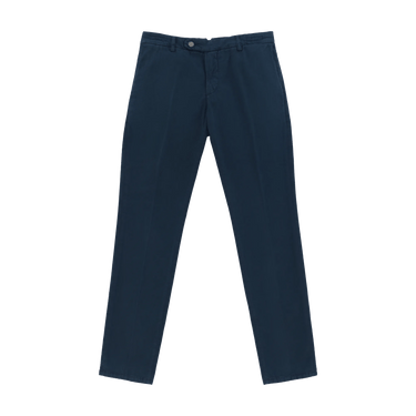 Richard J. Brown Slim - Fit Stretch - Cotton Trousers in Dark Blue - SARTALE