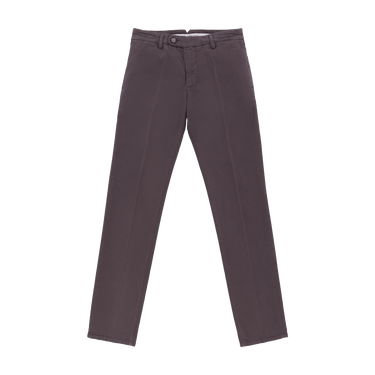 Richard J. Brown Slim - Fit Stretch - Cotton Trousers in Purple - SARTALE