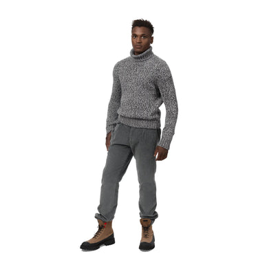 Richard J. Brown Slim - Fit Stretch - Cotton Velvet Trousers in Grey - SARTALE