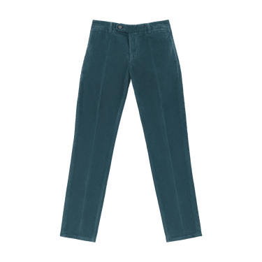 Richard J. Brown Slim - Fit Stretch - Cotton Velvet Trousers in Royal Blue - SARTALE