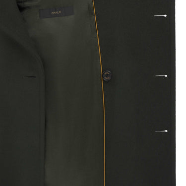 Sealup Amalfi Cashmere - Blend Peacoat in Military Green - SARTALE