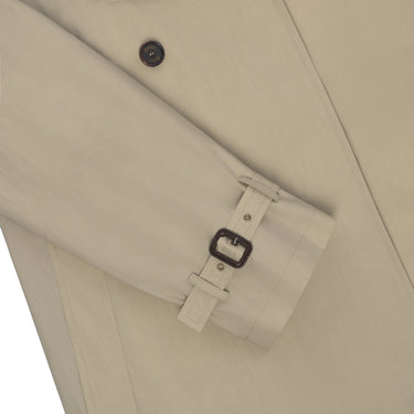 Sealup Classic Trench Coat in Pastel Sand - SARTALE