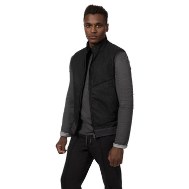 Sease Virgin Wool Vest in Graphite Grey - SARTALE