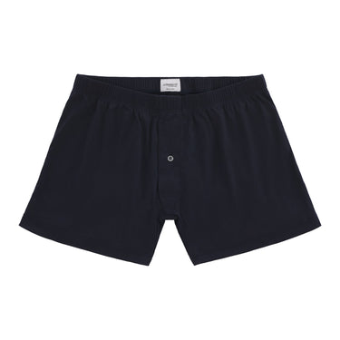 Zimmerli Cotton Boxer Shorts in Navy Blue - SARTALE
