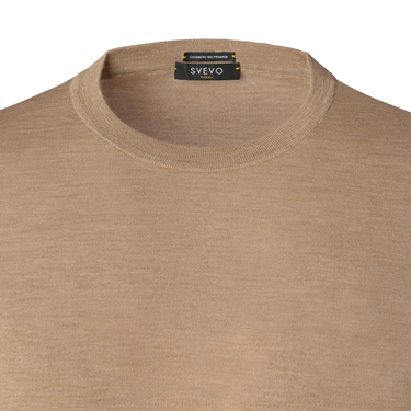Svevo Crew-Neck Cashmere and Silk-Blend Sweater - SARTALE