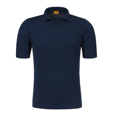 Svevo V-Neck Cotton Polo Shirt - SARTALE