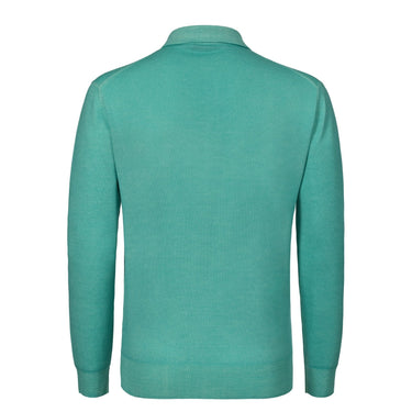 Cruciani Wool Sweater in Turquoise Green - SARTALE