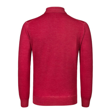 Cruciani Wool Sweater in Fuchsia Red - SARTALE