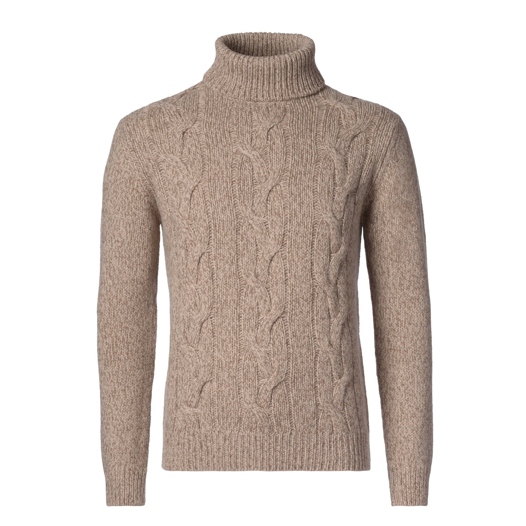 Wool and Cashmere-Blend Rollneck Sweater