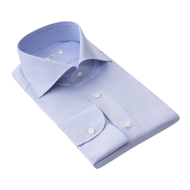 Fray Classic Cotton Shirt in Light Blue - SARTALE