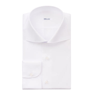 Fray Classic Cotton White Shirt - SARTALE