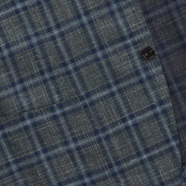 Cesare Attolini Single-Breasted Plaid-Check Wool, Silk and Linen-Blend Jacket in Green - SARTALE