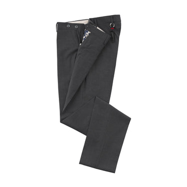 Marco Pescarolo Slim-Fit Virgin Wool Classic Trousers in Grey - SARTALE