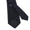 Grenadine Knotted Silk Tie in Navy Blue